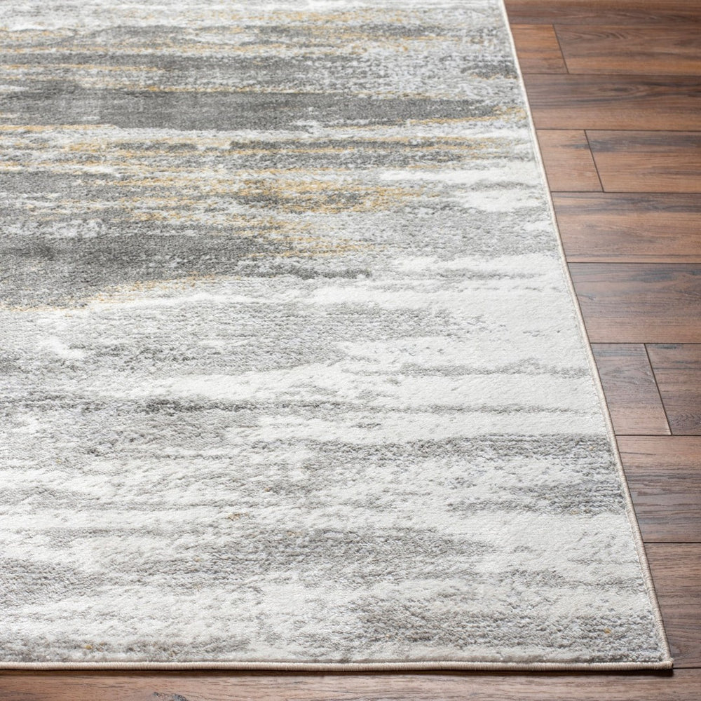 Livabliss San Francisco Geometric Area Rug Machine Woven Polypropylene Blend for Modern Living Light Gray, Ivo 9'2" x 12' SFO2311-9212
