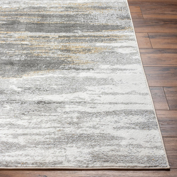 Livabliss San Francisco Geometric Area Rug Machine Woven Polypropylene Blend for Modern Living Light Gray, Ivo 9'2" x 12' SFO2311-9212
