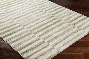 Livabliss San Francisco Geometric Area Rug Turkish Polypropylene Blend for Modern Living Rooms Ivory, Tan 9'2" x 12' SFO2320-9212