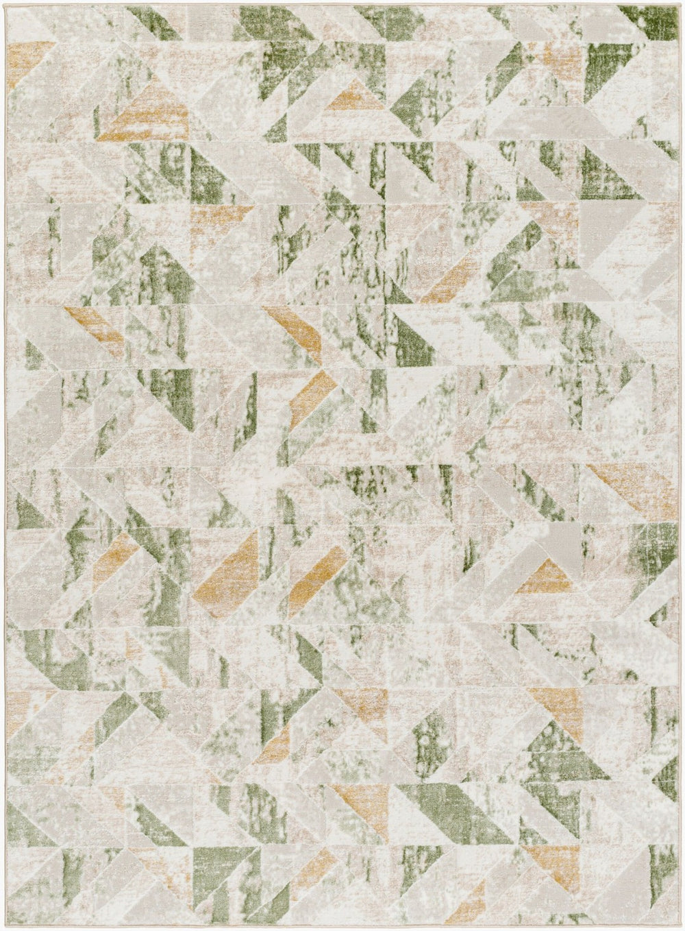 Livabliss San Francisco Retro Geometric Area Rug Machine Woven in Turkey for Living Rooms Ivory, Tan 9'2" x 12' SFO2324-9212