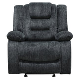 Parker House Bolton - Misty Storm Manual Glider Reclining Sofa And Recliner Light Grey 100% Polyester (W) Mbol-31-miss