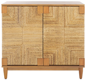 Safavieh Roseanne Banana Stem Nightstand Natural Wood / Banana Stem SFV1309B