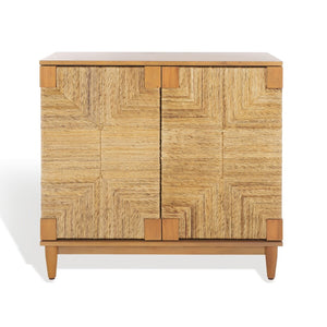 Safavieh Roseanne Banana Stem Nightstand Natural Wood / Banana Stem SFV1309B