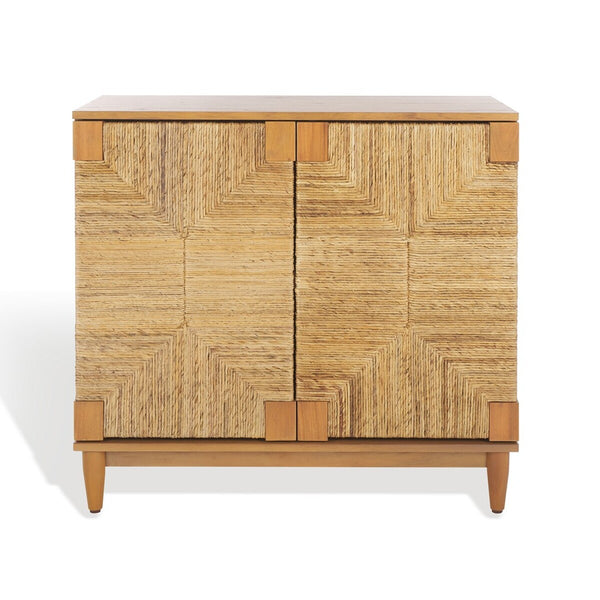 Safavieh Roseanne Banana Stem Nightstand Natural Wood / Banana Stem SFV1309B