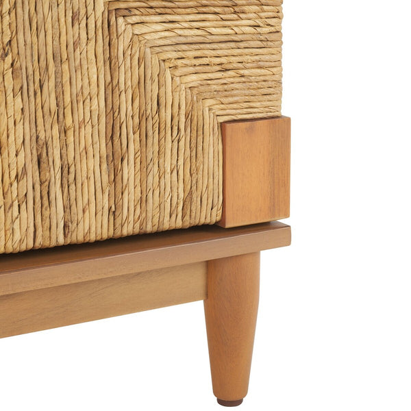 Safavieh Roseanne Banana Stem Nightstand Natural Wood / Banana Stem SFV1309B