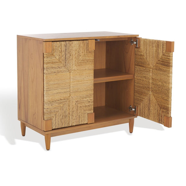 Safavieh Roseanne Banana Stem Nightstand Natural Wood / Banana Stem SFV1309B