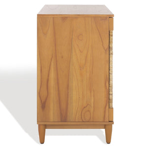 Safavieh Roseanne Banana Stem Nightstand Natural Wood / Banana Stem SFV1309B
