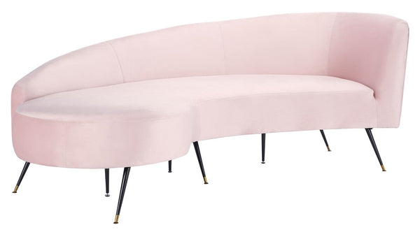Safavieh Evangeline Velvet Parisian Sofa SFV2101D