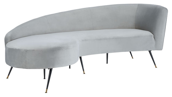 Safavieh Evangeline Velvet Parisian Sofa SFV2101E
