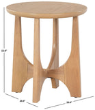 Safavieh Sasha Wood Accent Table Natural SFV2129D