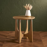 Safavieh Sasha Wood Accent Table Natural SFV2129D