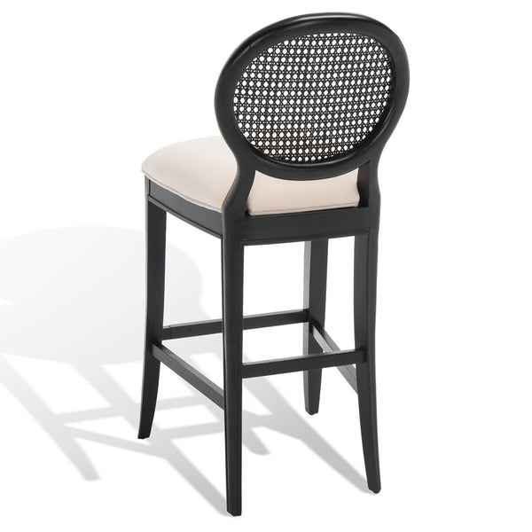 Safavieh Karlee Rattan Back Barstool SFV2132B-SET2