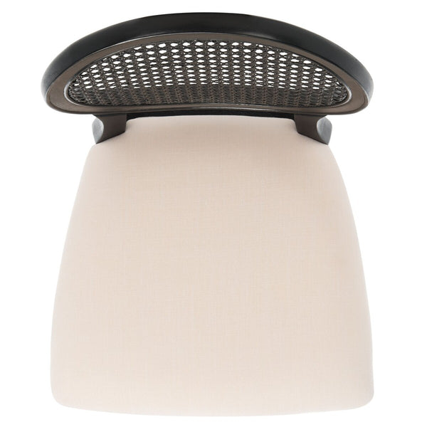 Safavieh Karlee Rattan Back Barstool SFV2132B-SET2