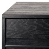 Safavieh Deirdra 6 Drawer Wood Dresser XII23 Black Wood SFV2139B