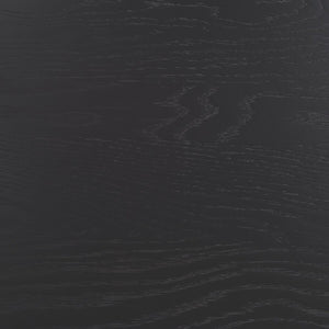 Safavieh Deirdra Wood King Bed X23 Black 80.5 IN W x 85.3 IN D x 39 IN H