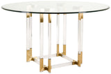 Safavieh Koryn 54" Acrylic Dining Table SFV2509A-2BX