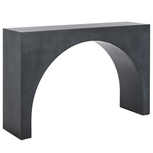 Safavieh Katelynn Burled Mappa Console Table Grey Mdf / Burled Mappa Veneer SFV3590B