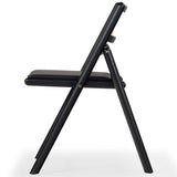 Safavieh Shaylie Upholstered Seat Folding Dining Chair Black  SFV4117A-SET2