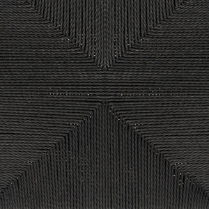 Safavieh Shaylie Paper Cord Folding Dining Chair Black  SFV4118A-SET2