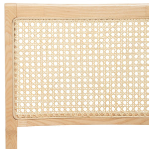 Safavieh Hattie French Cane Counter Stool XII23 Natural Wood / Rattan SFV4139B