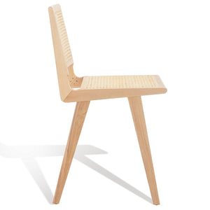 Safavieh Hattie French Cane Counter Stool XII23 Natural Wood / Rattan SFV4139B