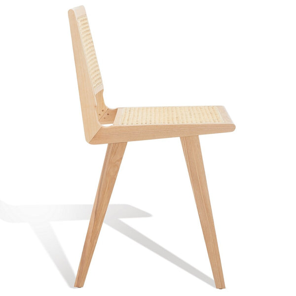 Safavieh Hattie French Cane Counter Stool XII23 Natural Wood / Rattan SFV4139B