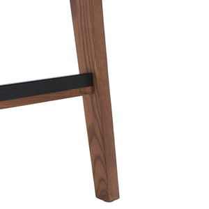 Safavieh Hattie French Cane Counter Stool XII23 Walnut / Natural Wood / Rattan SFV4139D