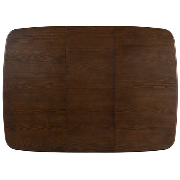 Safavieh Barbossa Extendable Dining Table Walnut 50 IN W x 36.2 IN D x 30.1 IN H