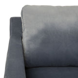 Safavieh Brayson Chaise Sectional Sofa Dusty Blue SFV4510C-2BX