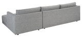 Safavieh Ludovic Contemporary Sofa Dark Grey SFV4517B-2BX