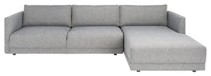 Safavieh Ludovic Contemporary Sofa Dark Grey SFV4517B-2BX