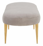 Safavieh Corinne Velvet Oval Bench SFV4704D