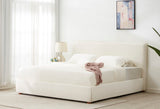 Safavieh Callahan Boucle King Bed Ivory SFV4801A-K-2BX