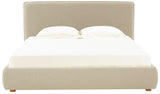 Callahan Boucle Queen Bed