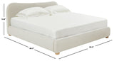 Safavieh Beccarose Boucle King Bed SFV4811B-K-2BX