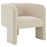 Safavieh Sammie 3 Leg Accent Chair Beige SFV5034E