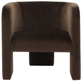 Safavieh Sammie 3 Leg Accent Chair Dark Brown SFV5034F