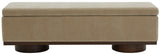 Vianna Faux Shearling Storage Bench