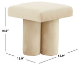 Safavieh Deangelo Velvet Ottoman SFV5085A