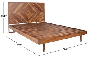 Safavieh Cora Rose Herringbone Bed SFV5705A-K-3BX