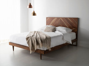 Safavieh Cora Rose Herringbone Bed SFV5705A-K-3BX