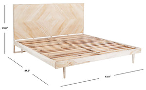 Safavieh Cora Rose Herringbone Bed SFV5705B-Q-3BX