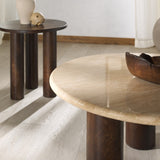 Safavieh Jennamira Wood Accent Table Dark Brown SFV5759A