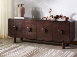 Safavieh Jennamira Wood Sideboard Dark Brown SFV5761A