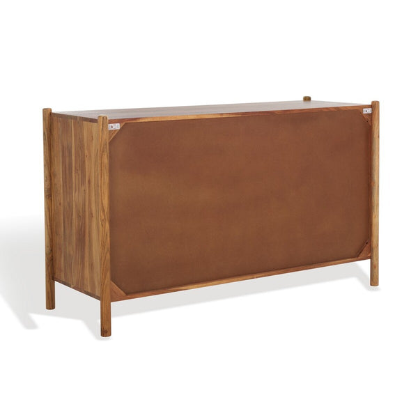 Safavieh Shanti 6 Drawer Wood Dresser Natural / Black SFV5764A