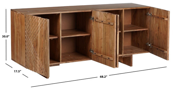 Safavieh Hewitt Wood Sideboard Natural SFV5765B