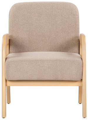 Safavieh Roslina Boucle Accent Chair Light Brown / Natural SFV6106B
