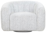 Demetri Boucle Swivel Chair