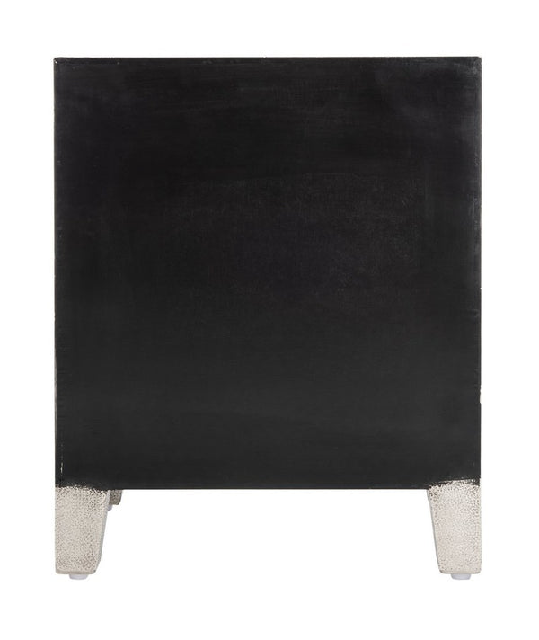 Safavieh Remmington Solar Nightstand Silver SFV6610A