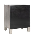 Safavieh Remmington Solar Nightstand Silver SFV6610A